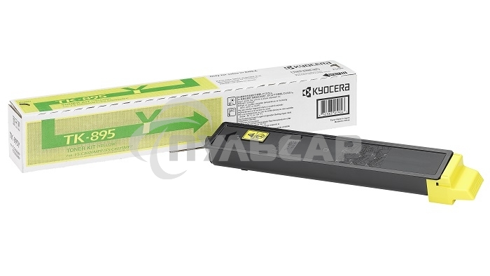 Картридж лазерный Kyocera TK-895Y (1T02K0ANL0) желтый для FS-C8020MFP/C8025MFP/FS-C8520MFP/C8525MFP 6000 стр