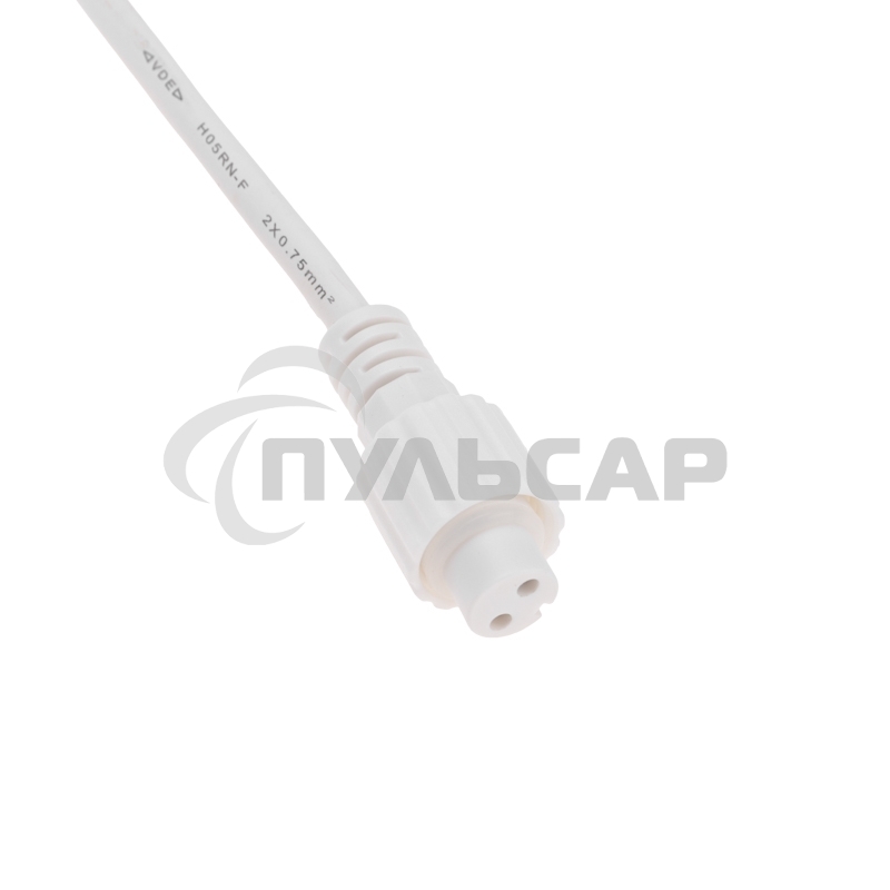 Шнур питания для уличных гирлянд Neon-night (без вилки) 3А, провода белый, IP65