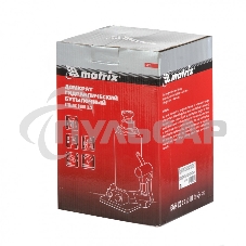 Домкрат гидравлический бутылочный Matrix, 20 т, h подъема 244–449 мм