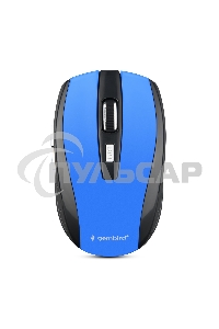 Мышь беспроводная Gembird MUSW-330-1 синий, 2400 dpi, радиоканал, USB, кнопки - 6