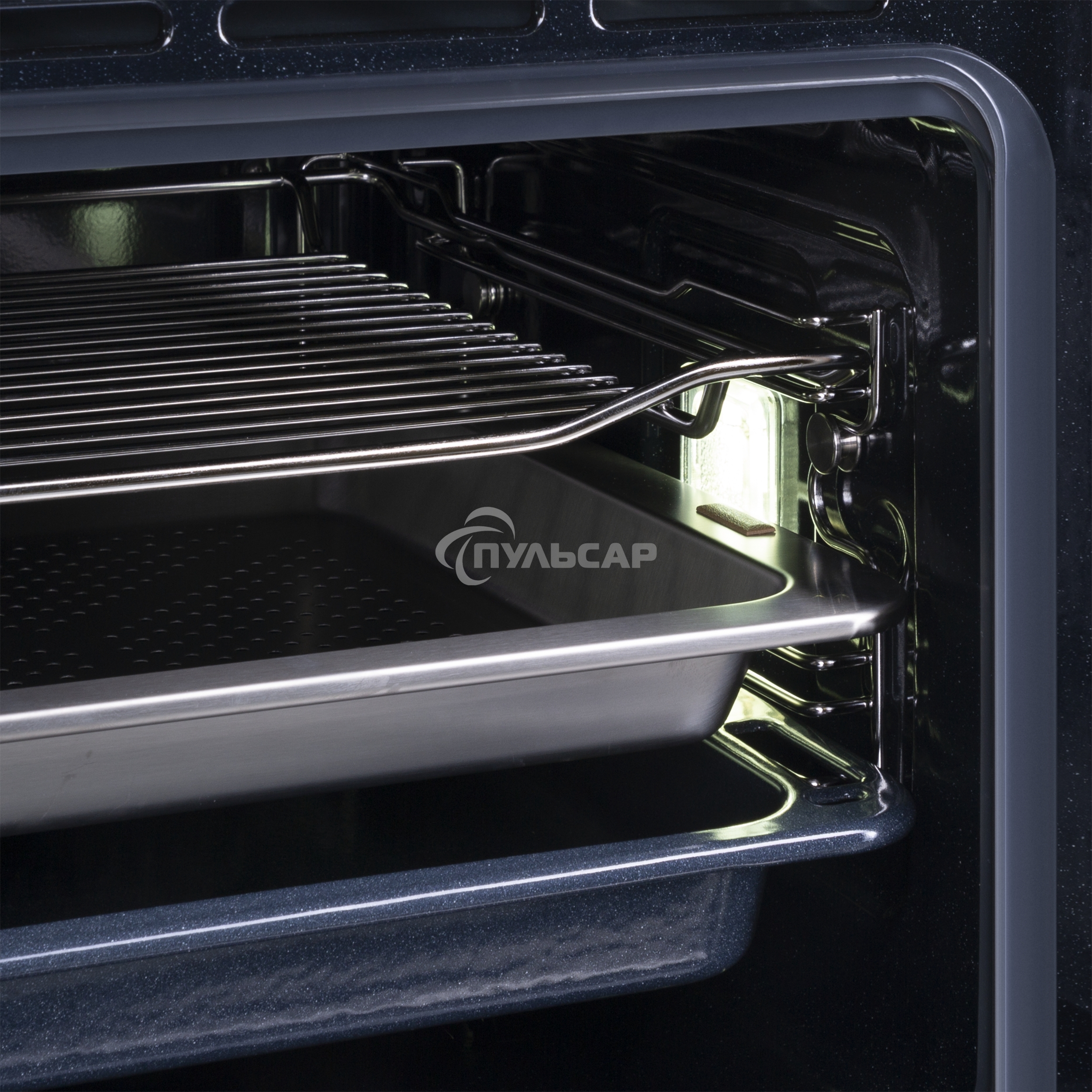 Духовой Шкаф электрический с паром Maunfeld MCMO5016STGW