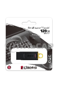 Флешка USB Kingston 128 Gb USB 3.2 Gen1 DataTraveler Exodia (Black + Yellow)