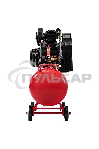 Компрессор воздушный рем. привод КР2500/80, 2,5 кВт, 80 литров, 420 л/мин МТХ