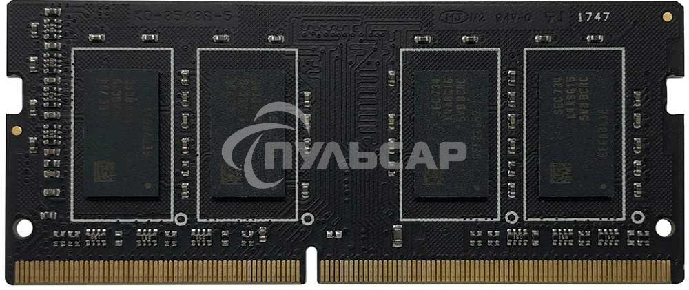 Оперативная память Patriot Signature, DDR4, 16Gb (1x16 Gb), 2400 MHz, CL17, SO-DIMM