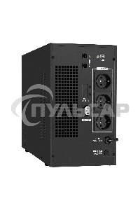 Источник бесперебойного питания (инвертор, синус, для котла) ExeGate SineTower SN-3000.LCD.AVR.3SH.1C13.RJ.USB 3000VA/2400W, чистая синусоида, LCD дисплей, AVR, 3*Schuko+1*C13, RJ45/11, USB, линейно-интерактивный, черный