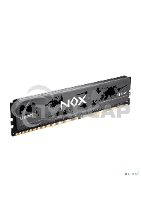 Оперативная память Apacer Nox, DDR5, 16Gb (1x16 Gb), 5600 MHz, CL40, DIMM, радиатор, серый, черный
