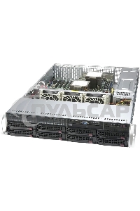 Серверная платформа Supermicro SYS-620P-TRT 2U noCPU(2)3rd GenScalable/TDP 270W/no DIMM(18)/ SATARAID HDD(8)LFF/2x10GbE/2x1200W