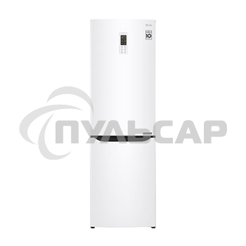 Холодильник LG GA-B419SQGL белый двухкамерный 223/79л морозилка снизу, No Frost