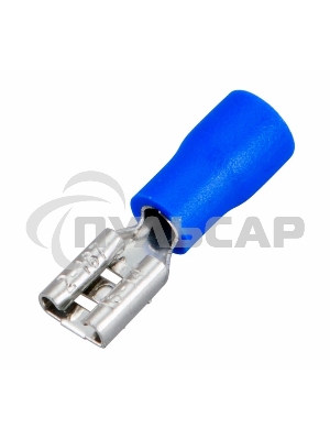 Клемма плоская изолированная гнездо 5.6 мм 1.5-2.5 мм² (РПи-м 2.5-(4.8)/РПИм 2-5) Rexant