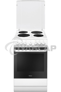 Плита электрическая Hansa FCEW54109 белый, конфорок 4 шт, духовка 65 л, 50 см x 85 см x 60 см