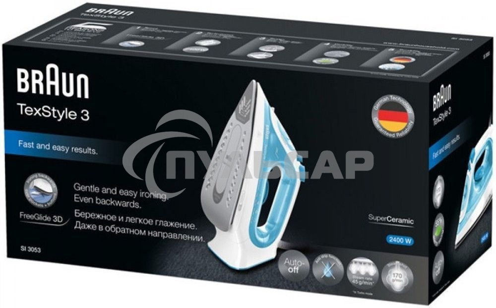 Утюг Braun SI3053BL