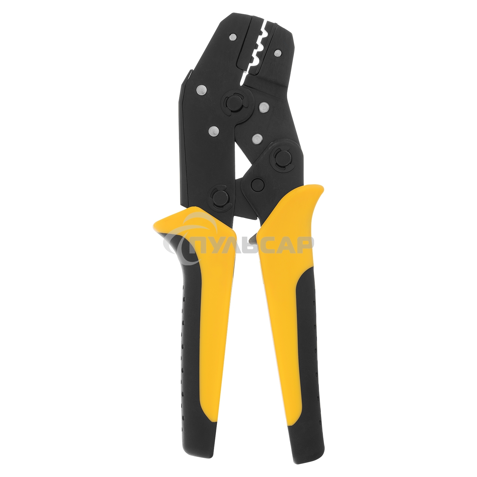 Клещи для обжима неизолированных наконечников НК и НВ, разъемов РП, 0,25 - 2,5 мм2 Denzel