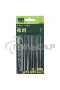 Набор полотен для электролобзика по дереву, 5шт. Сибртех