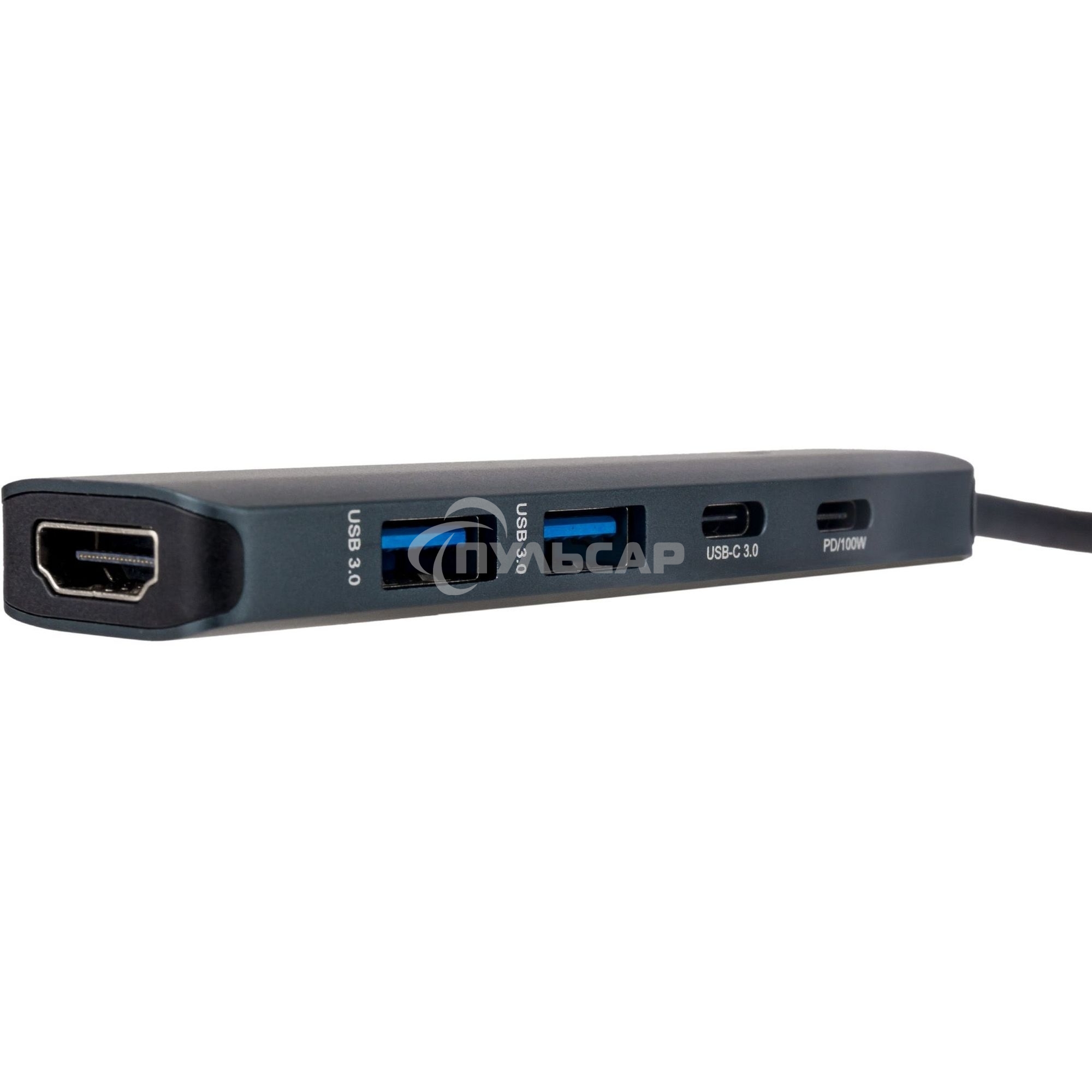 Док-станция HIPER Docking station USB-C HUB 5in1 HP-DS5-03