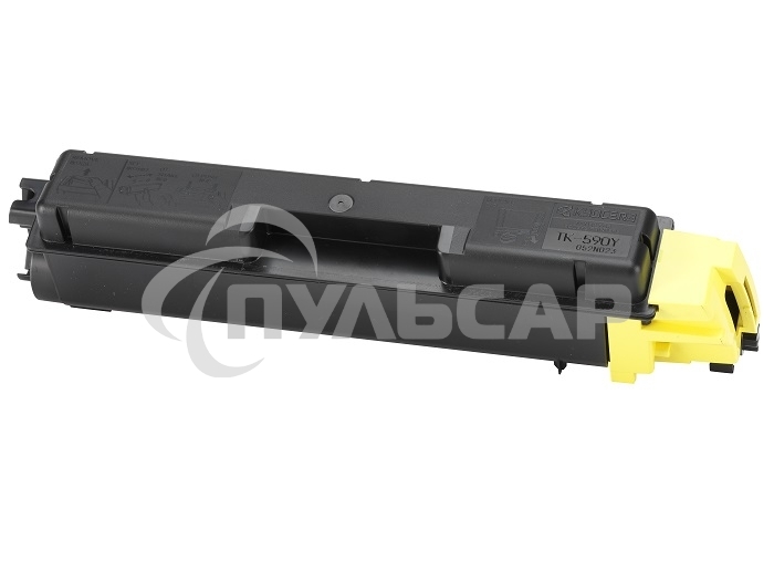 Картридж лазерный Kyocera TK-590Y (1T02KVANL0) желтый для FS-C2026MFP/C2126MFP/C2526MFP/C2626MFP/C5250DN 5000 стр.