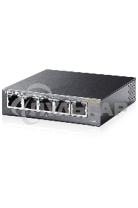 Сетевой коммутатор TP-Link SMB TL-SG105E 5-Port Gigabit Desktop Easy Smart Switch, 5 10/100/1000Mbps RJ45 ports, MTU/Port/Tag-based VLAN, QoS, IGMP Snooping
