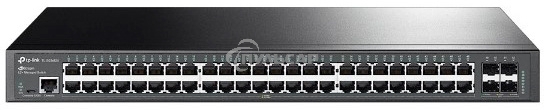 Коммутатор 48-портовый гигабитный управляемый уровня 2+ TP-Link TL-SG3452X JetStream с четырьмя слотами SFP+ 10 Gbит/с