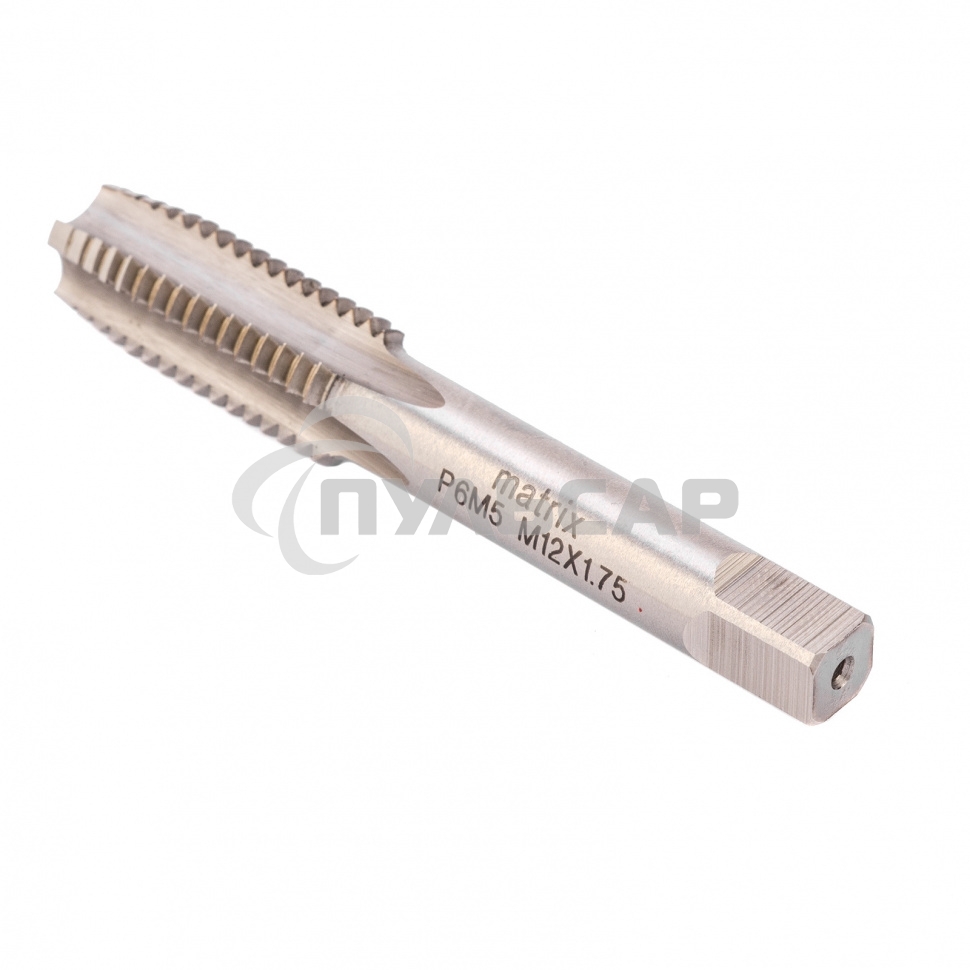 Метчик Matrix ручной М12x1,75 мм, Р6М5