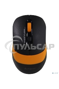 Мышь беспроводная A4Tech Fstyler FG10 черный/оранжевый, 2000 dpi, радиоканал, USB, кнопки - 4