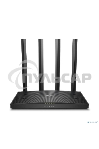 Роутер беспроводной TP-Link Archer C80 AC1900 10/100/1000BASE-TX черный