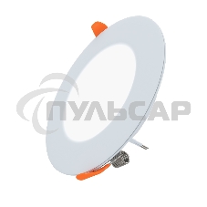 Панель светодиодная встраиваемая круглая 18Вт 230В 4000К 1440Лм 185мм белая IP20 LAMPER