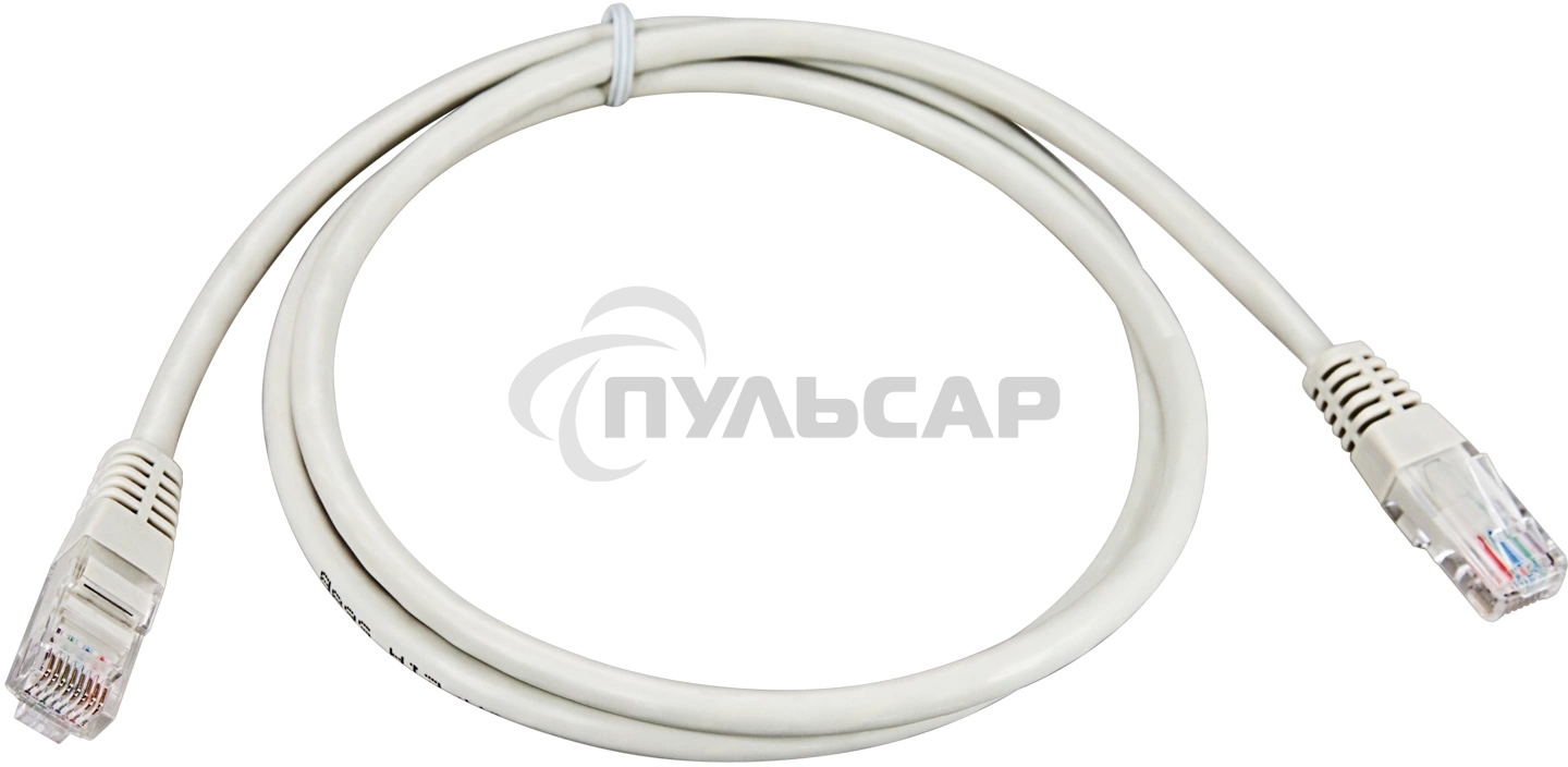 Коммутационный шнур Rexant (18-1004) Патч-корд UTP 5e кат. литой 1.5М серый