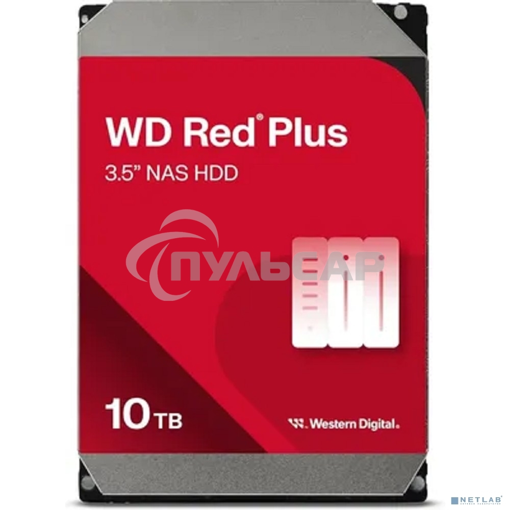 Жесткий диск Western Digital Red Plus NAS HDD 3.5