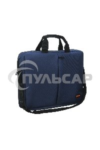 Сумка ExeGate EX264613RUS Office F1590 Dark-Blue, темно-синяя, полиэстер, для ноутбуков до 15.6