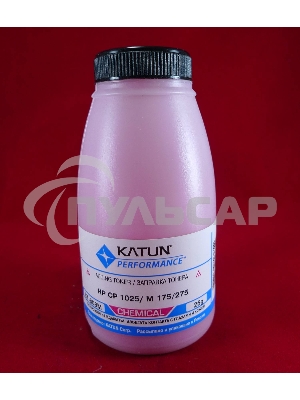 Тонер HP CP 1025/M 175/275 Magenta, химический (фл.25г.) Katun фас. Россия