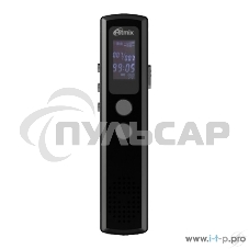Диктофон RITMIX RR-120 4GB черный