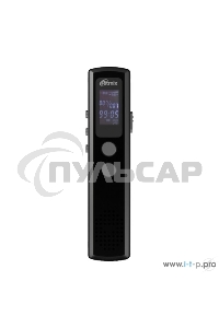 Диктофон RITMIX RR-120 4GB черный