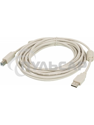 Кабель USB2.0 Ningbo USB A (m)/USB B (m) 5м феррит.кольца