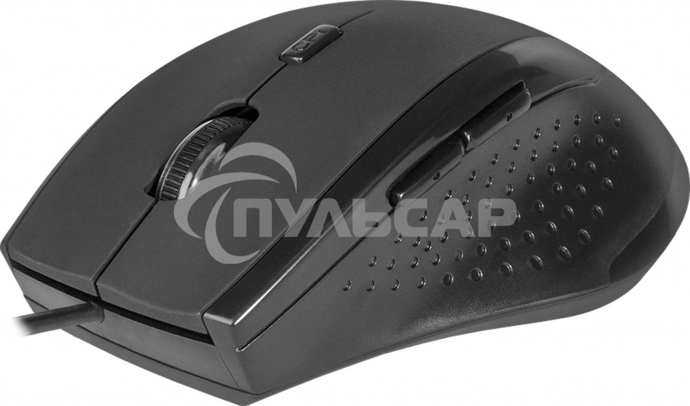 Мышь проводная Defender Accura MM-362 черный, 1600 dpi, USB, кнопки - 6