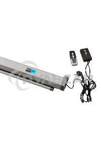 Экран 250x250см Motoscreen 1:1 настенно-потолочный рулонный (моторизованный) 139' фибергласс, серый корпус