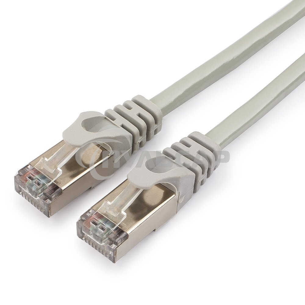 Патч-корд FTP Cablexpert кат.6, 1.5м, литой, многожильный (серый)