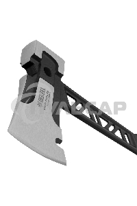 Топор цельнокованый Denzel 600 г, двухкомпонентная обрезиненная рукоятка