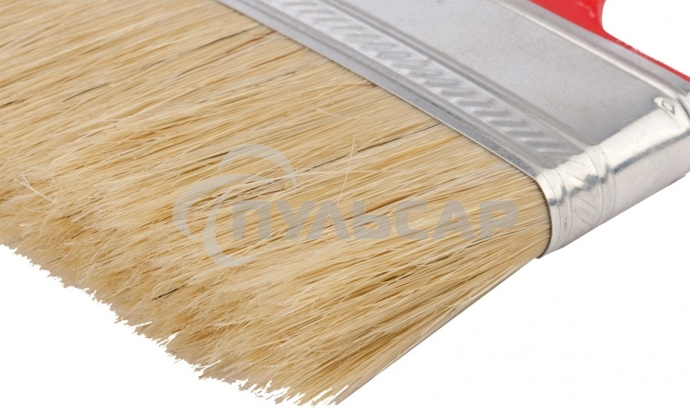 Кисть радиаторная Matrix для эмалей, 35х10 мм, натуральная щетина, пластиковая рукоятка 83357