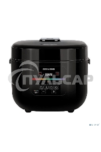 Мультиварка Redmond MC100 860 Вт, 5 л, 12 программ, черный/ металлик