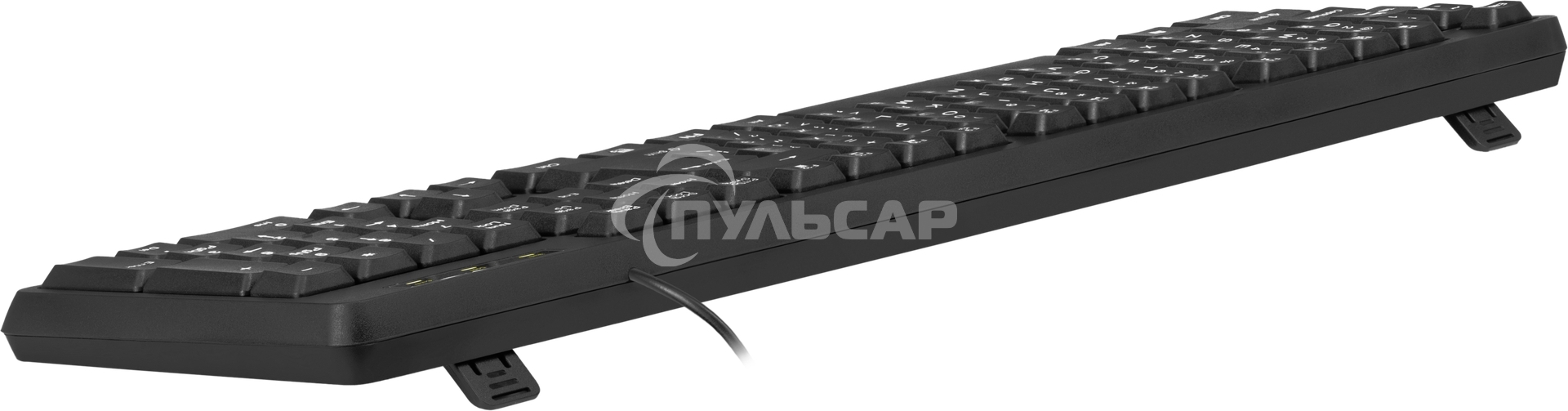 Клавиатура проводная Defender Concept HB-164, USB, черный