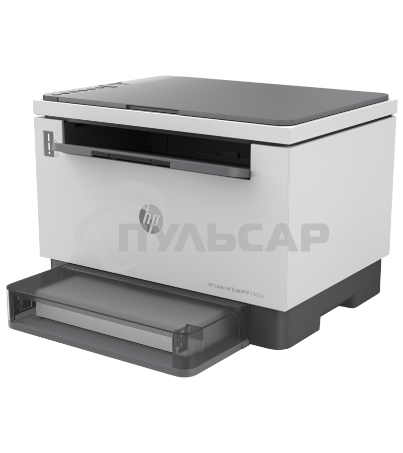 МФУ лазерное HP LaserJet Tank MFP 1602w (2R3E8A), A4, ч/б, печ. до 22 стр/мин., 600x600dpi, USB, Wi-Fi, BlueTooth, Air Print, Mopria