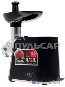 Мясорубка электрическая Redmond RMG-1223-6 1000Вт черный/серебристый