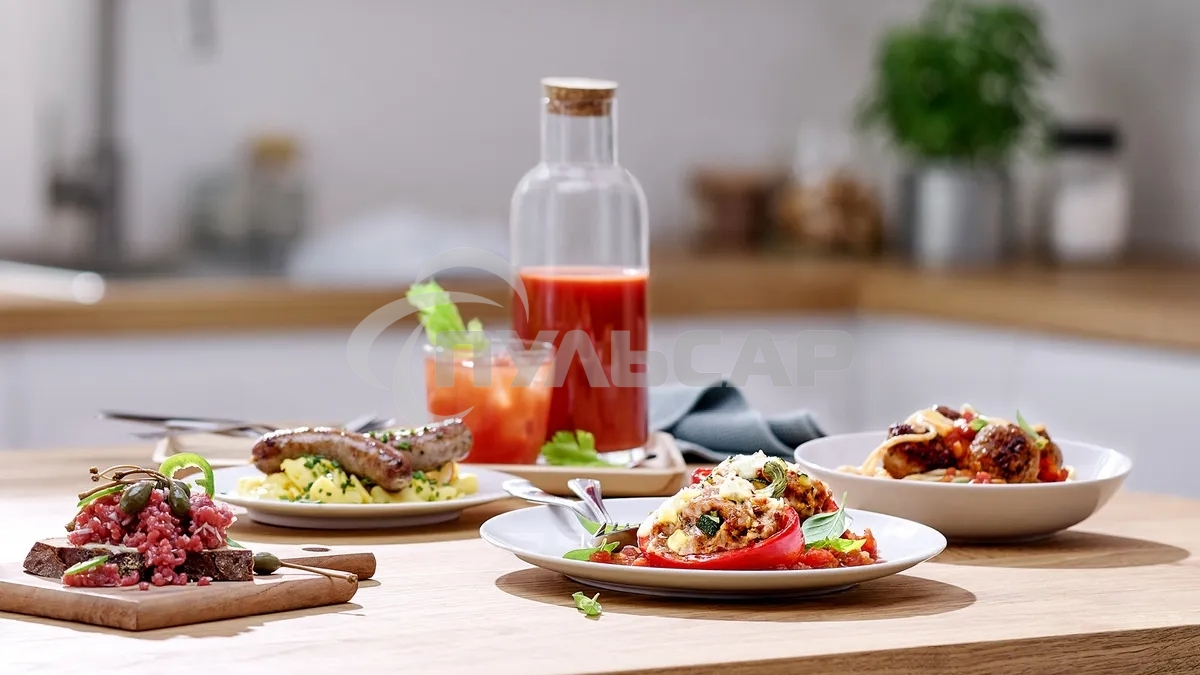 Мясорубка электрическая Bosch MFW67440 2000Вт черный/серебристый