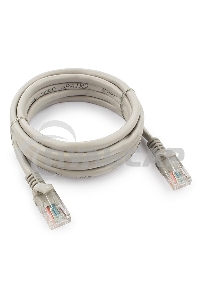 Патч-корд UTP Cablexpert кат.5e, 2м, литой, многожильный (серый)