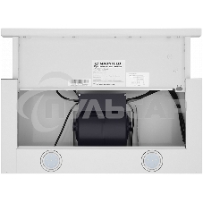 Вытяжка встраиваемая Maunfeld VS Fast 60 белый, 60 см, 850 куб. м/ч, 47 дБ