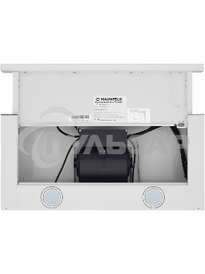 Вытяжка встраиваемая Maunfeld VS Fast 60 белый, 60 см, 850 куб. м/ч, 47 дБ