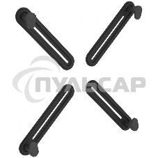 Кронштейн-адаптер для мониторов Arm Media LCD-M2 черный макс.7кг настольный поворот и наклон верт.перемещ.