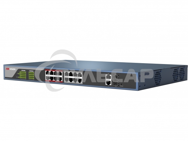 Коммутатор Hikvision DS-3E0318P-E 16xPOE