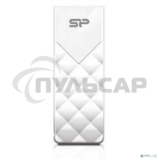 Флешка USB Silicon Power USB 64 Gb Ultima U03 SP064 Gb,UF2U03V1W USB 2.0, белый