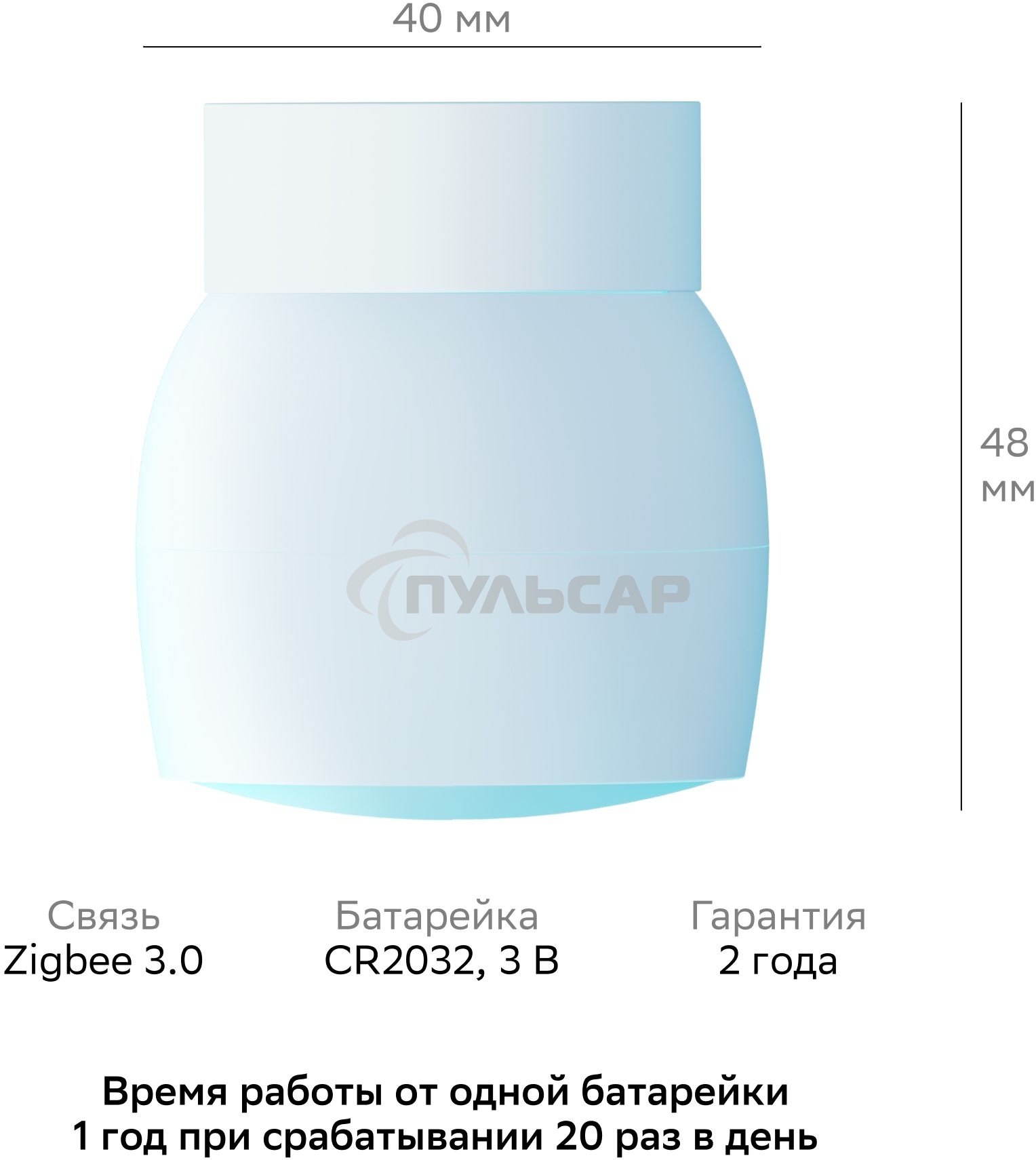 Умный датчик движения СБЕР/SBER (SBDV-00029) 