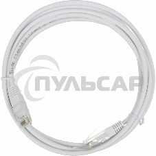Патч-корд Lanmaster UTP TWT-45-45-2.0-WH вилка RJ-45-вилка RJ-45 кат.5е 2м белый ПВХ (уп.:1шт) Патч-корд Lanmaster UTP TWT-45-45-2.0-WH вилка RJ-45-вилка RJ-45 кат.5е 2м белый ПВХ (уп.:1шт)